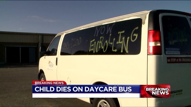hot car death in daycare bus